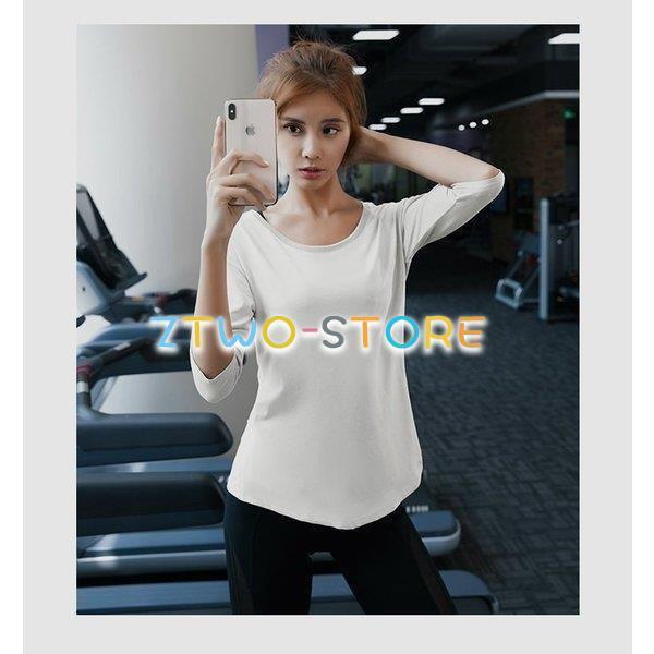 ヨガウェア レディース トップス Tシャツ 七分袖 五分袖 メッシュ 機能
