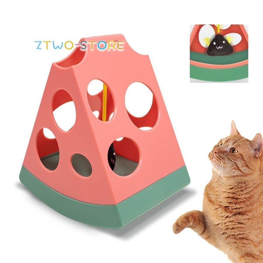 猫 おもちゃ 磁気浮上 猫じゃらし電動 羽のおもちゃ タッチセンサー付き 猫用品 運動不足改善 ストレス解消 安全素材｜ztwo-store