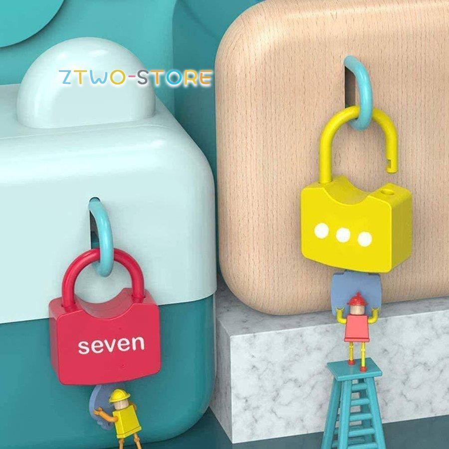 鍵 かぎ おもちゃ 脳トレ 活脳 知育 グッズ 記憶力【数字】子供 こども