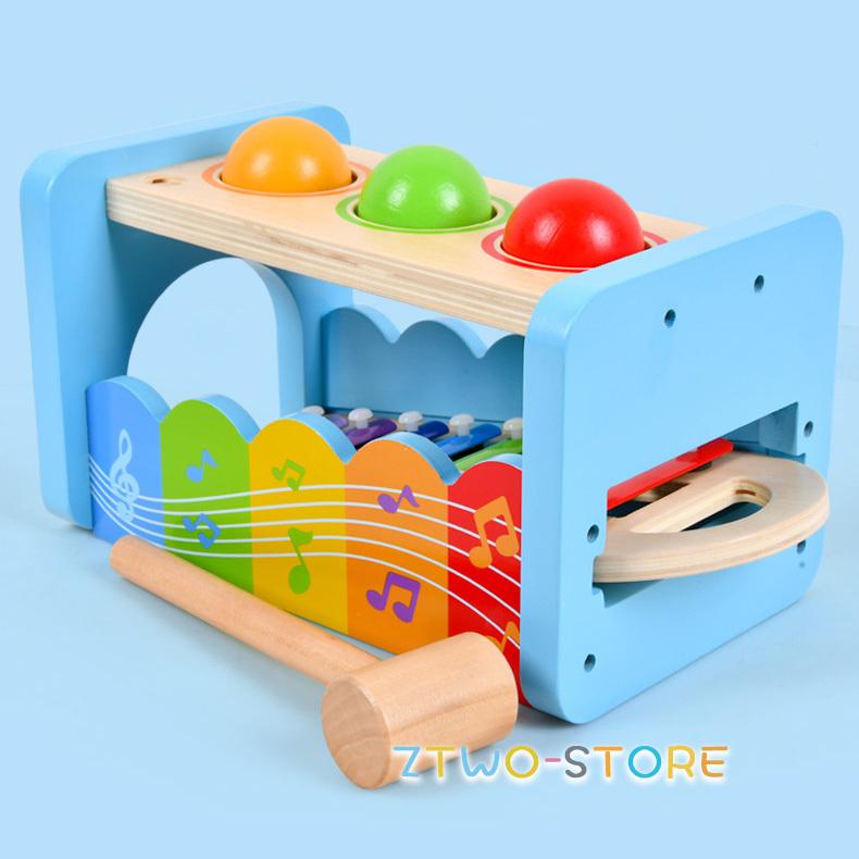 【送料無料】知育打楽器セット子供おもちゃ 木 パーカッションプレゼントキッズ玩具 Amazon | Regalo(レガロ) 知育 打楽器 セット 子供 おもちゃ 木