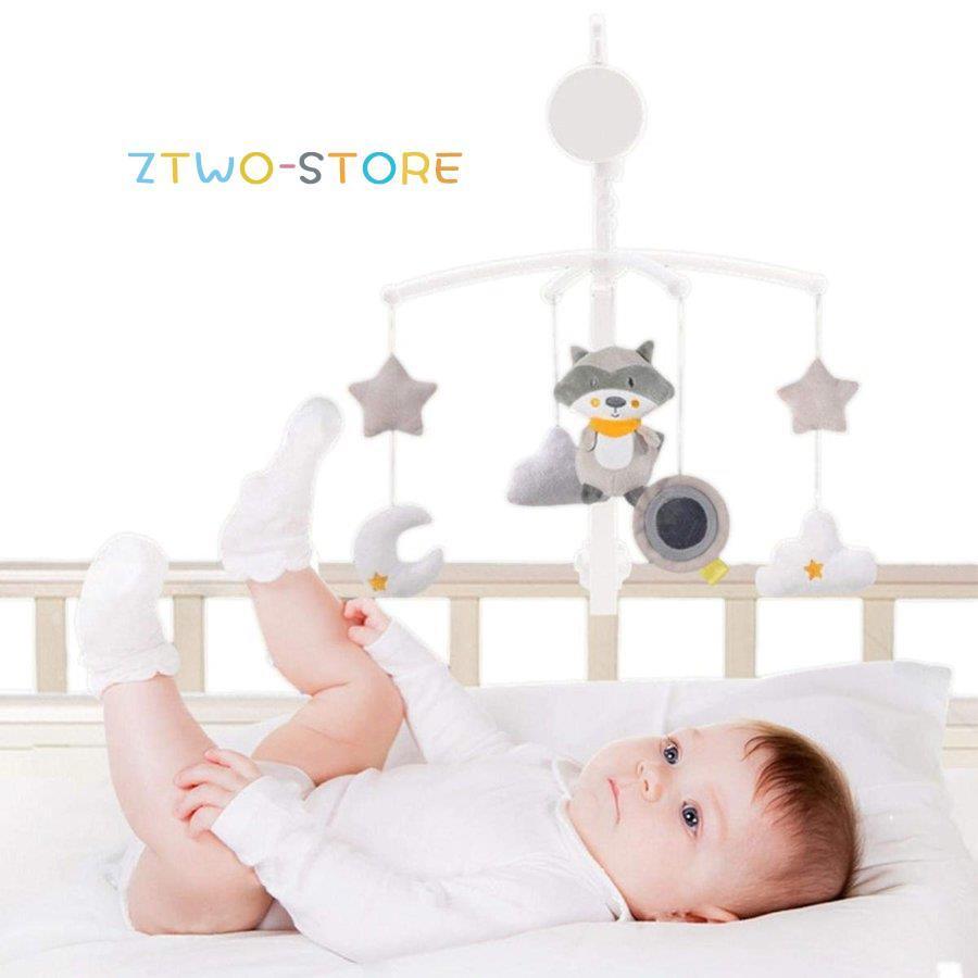 ベッドメリー ベビーベッドおもちゃ ベビーベッドベル オルゴール