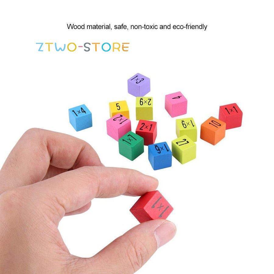 ブロック 九九 掛け算 10 * 10掛け算の表 練習 算数 計算 カラー認識