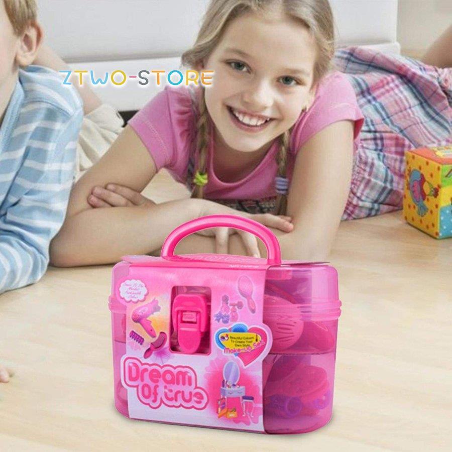 メイクアップセット おままごと メイクセット キッズ 理髪セット 美容