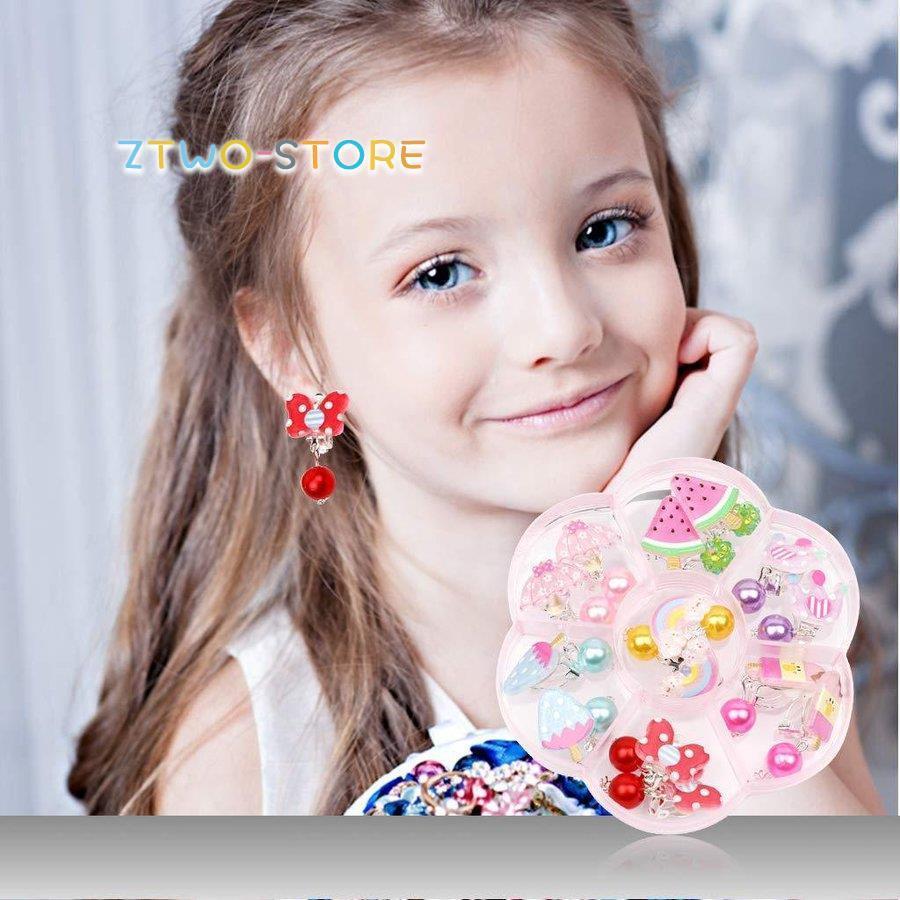 イヤリング クリップ式 子供 イヤリングセット 女の子 可愛い ピアス