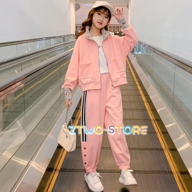 ジャージ セットアップ 韓国子供服 個性 こども服 学生 スポーツウェア