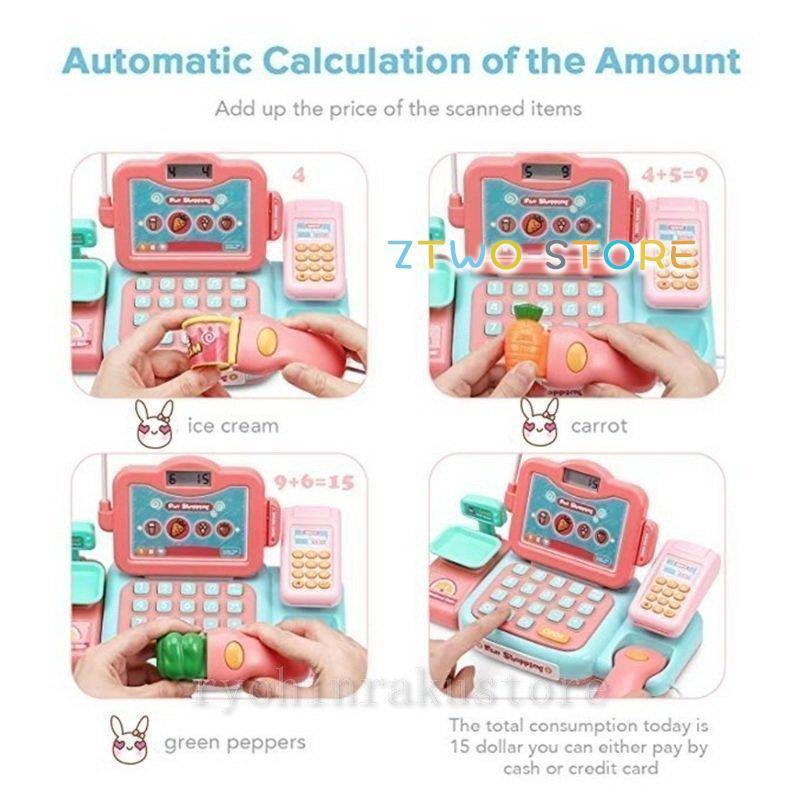 セット 知育玩具 おもちゃ スーパー new レジカウンター ショップ店員