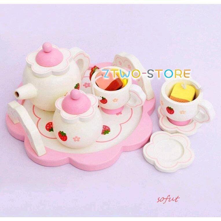 女の子おもちゃ お茶セット おままごとセット 木のおもちゃ 収納