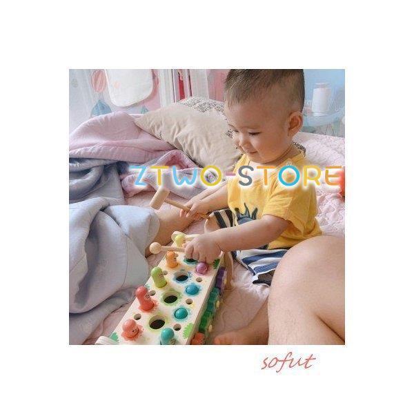 ハンマートイ 4歳 知育玩具 積み木 木のおもちゃ 大工さん 女の子 3歳