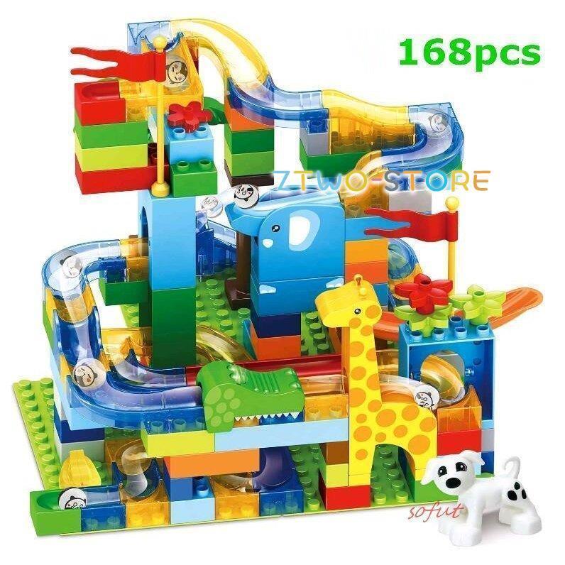 積み木 ジャングル大冒険 スロープトイ おもちゃ ブロック 兼用