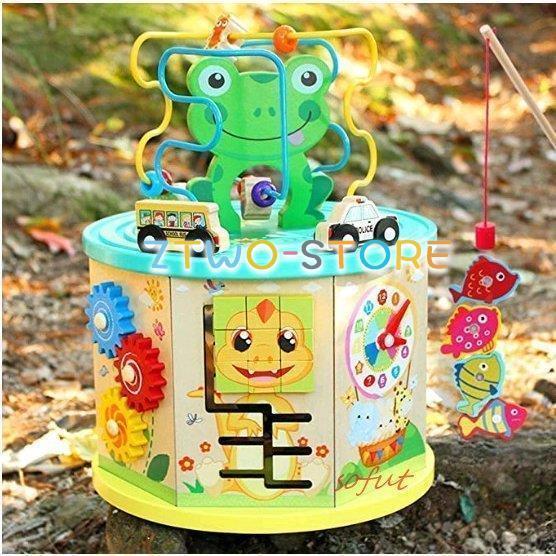 教育玩具 1-3-6歳 多機能ラウンドビーズの宝箱 男性の赤ちゃん 女の子