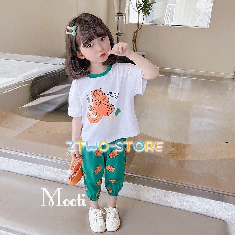 子供服 2点セット キッズ 女の子 夏 韓国こども服 猫柄 半袖 Tシャツ 九分丈パンツ カジュアル ベビー 可愛い おしゃれ 涼しい 普段着 通学着 卒園式 入学式 Ztwo0501 Bsq86 Z2ストア 通販 Yahoo ショッピング