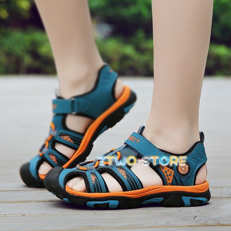 キッズサンダル 男の子 女の子 ビーチサンダル スポーツサンダル キッズシューズ つま先ガード キャンプ アウトドア 滑り止め 軽量 水遊び 水陸両用 15 23 Ztwo0512 Tx62 Z2ストア 通販 Yahoo ショッピング