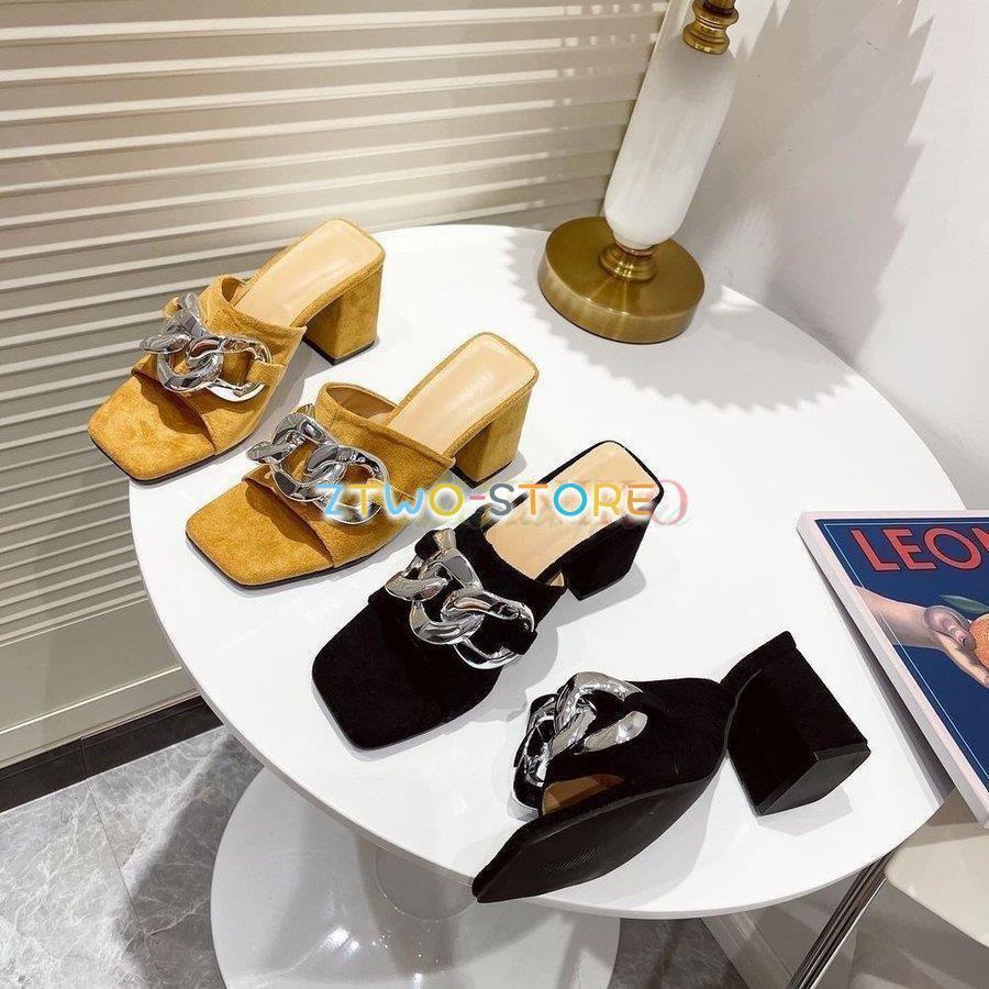 シューズ ミュール ヒールサンダル ハイヒール チャンキーヒール 金具 マニッシュ お呼ばれ ランチ 大人 30代 ママ 母親 休日 女子会 Ztwo05 Tx70 Z2ストア 通販 Yahoo ショッピング