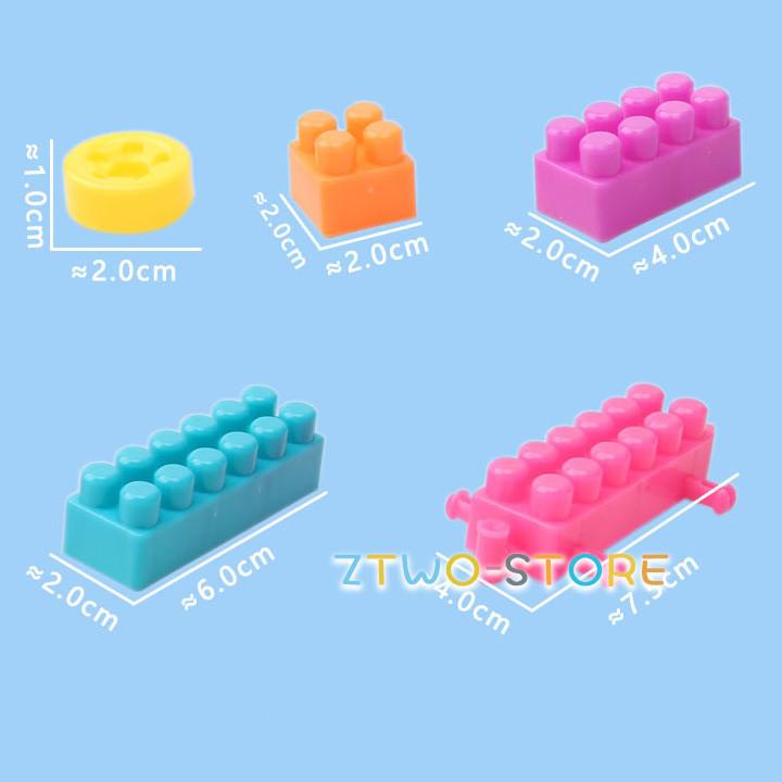 限定子供 知育玩具 おもちゃ 幼児 女の子 384ピース 大きいブロック