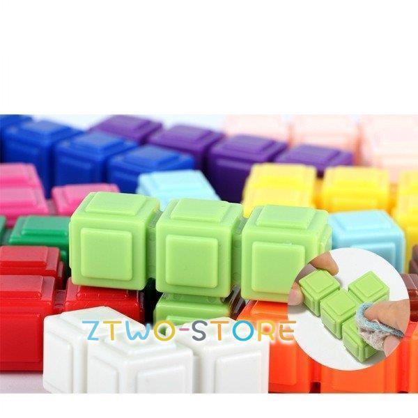知育玩具 プラスチック テトリス パズル ブロック 教具 教育 形合わせ