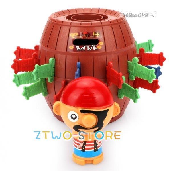 おもちゃ 知育玩具 簡単プレイ 海賊デザイン ギフト 貯金箱 多機能