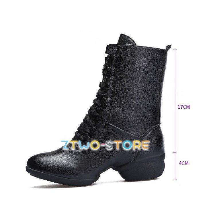 ダンスブーツ ダンスシューズ ブーツ 編み上げブーツ 練習用