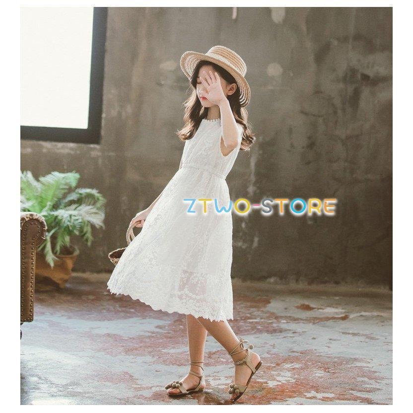 子供ドレス ワンピース 女の子 ドレス 白ワンピース 入学式 子供