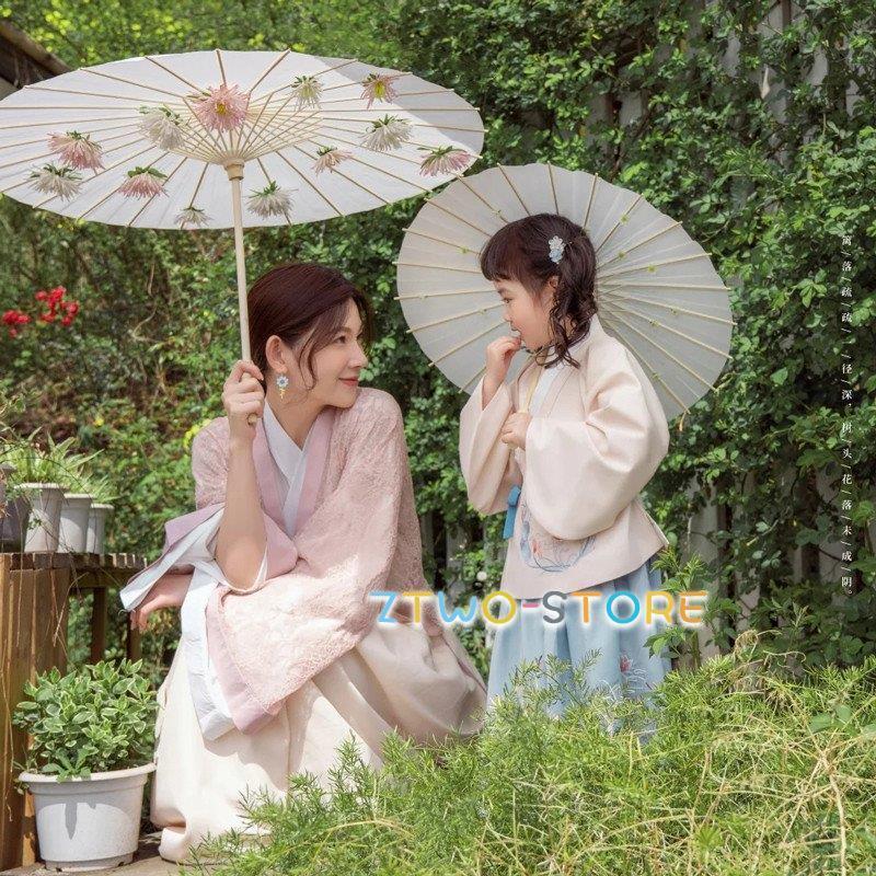 古風紙傘 子供和傘 踊り傘 子供サイズ 雨傘 日傘 唐傘 和装 中国風