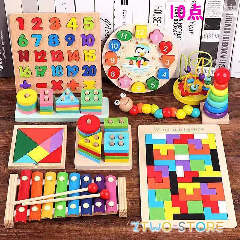 おもちゃ 知育玩具 木のおもちゃセット 出産祝い 1歳 2歳 3歳 男女誕生日 プレゼント 楽器 おもちゃ｜ztwo-store｜04