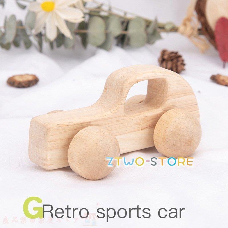 新品 積み木 セット 木製 積み木型合わせ型はめ引き車木の