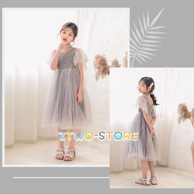 女の子 韓国 子供服 可愛い ふわふわ チュール プリンセス 姫系 お姫様 フォーマル 結婚式子供 ドレス ピアノ 発表会 ワンピース キッズ お出かけ | ブランド登録なし | 07