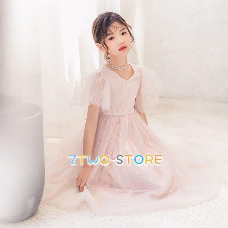 女の子 韓国 子供服 可愛い ふわふわ チュール プリンセス 姫系 お姫様 フォーマル 結婚式子供 ドレス ピアノ 発表会 ワンピース キッズ お出かけ | ブランド登録なし | 08