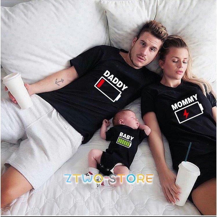 親子 ペアルック ベビー 赤ちゃん ロンパース Tシャツ 親子ペア リンク
