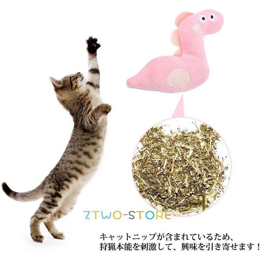 猫おもちゃ ぬいぐるみ 噛むおもちゃ 猫用知育玩具 ペット用品 ネコ キャットニップ ネズミ 遊び 運動不足 ストレス解消 猫ちゃん 可愛い（6個入り）｜ztwo-store｜06