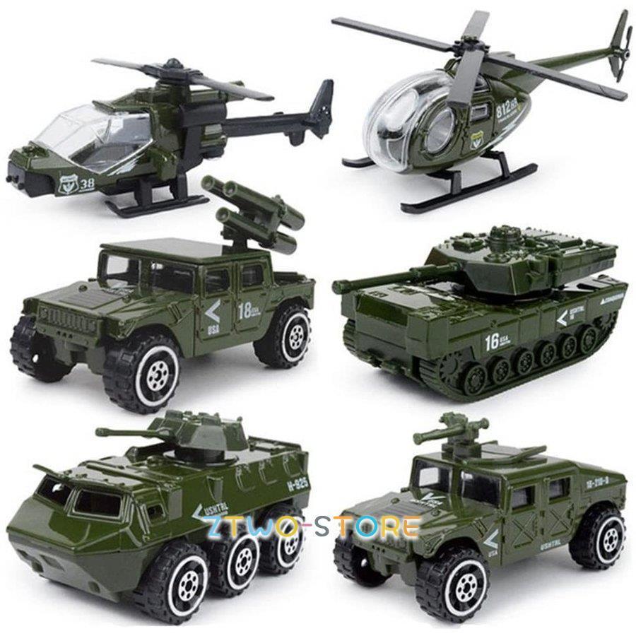 ミリタリー フィギュア セット アーミーメン、戦車、ヘリコプター他