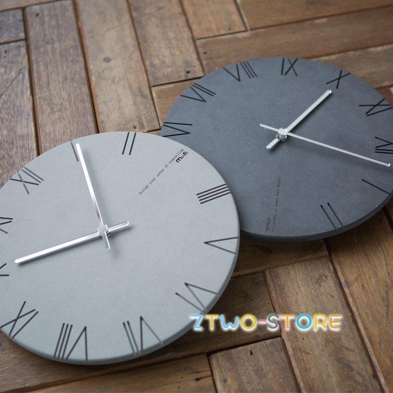 掛け時計 壁掛け時計 時計 おしゃれ 北欧 連続秒針 静音 ローマ数字