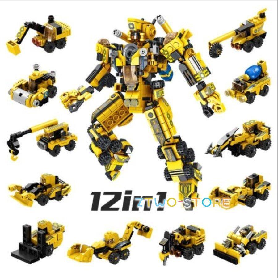 合体変形ブロックロボット ブロック警察 変形合体ロボットウォーリアー | ちょごの人生