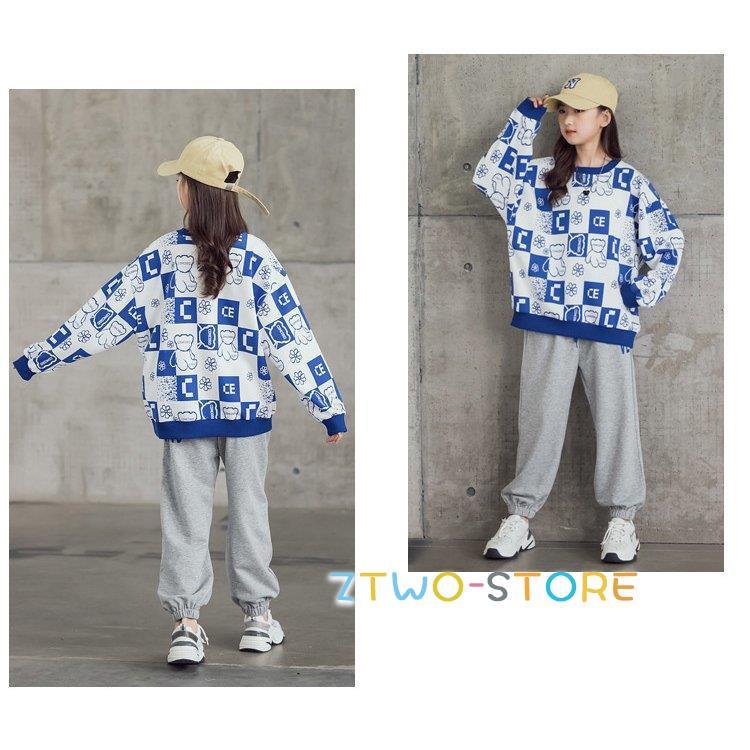 韓国風 子供服 女の子 長袖 春秋 秋着 韓国子供服 キッズ ジュニア T