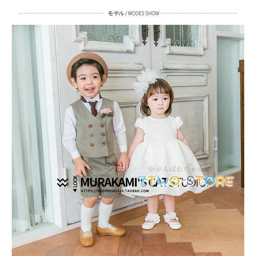 ベビードレス 高級 子供ドレス ベビー服 ワンピース 結婚式 新生児 カジュアル ワンピース お誕生日会 お祝い フォーマル  入園式 撮影用 ギフトの画像