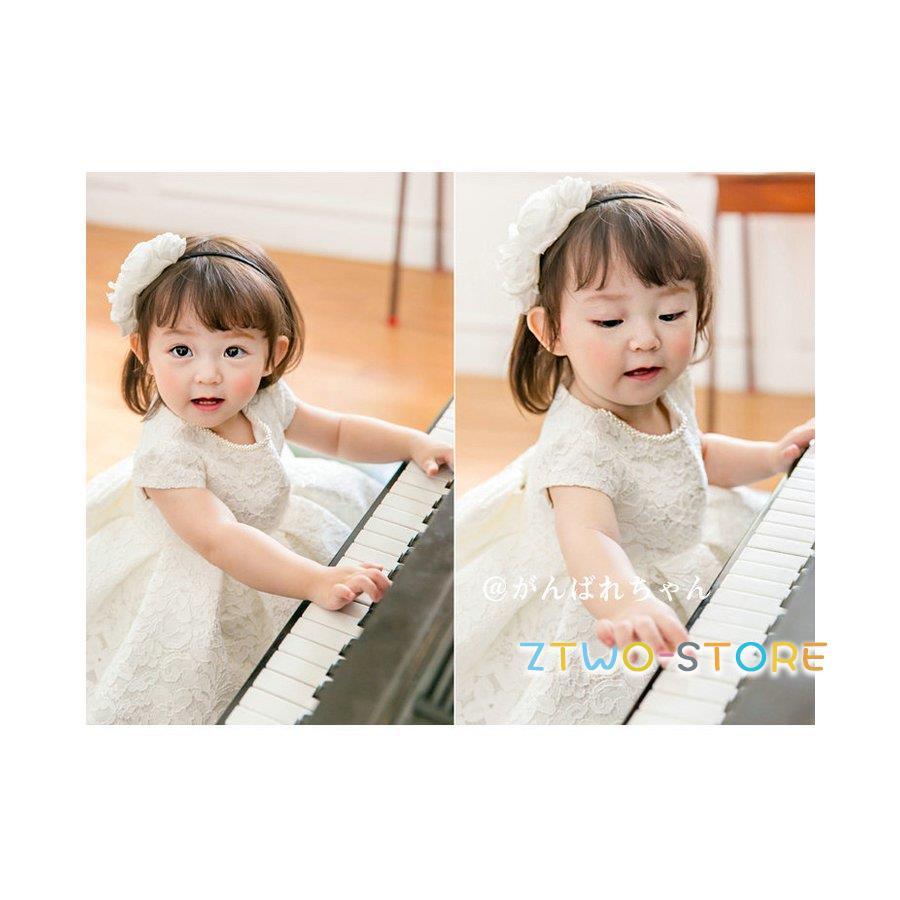 ベビードレス 高級 子供ドレス ベビー服 ワンピース 結婚式 新生児 カジュアル ワンピース お誕生日会 お祝い フォーマル  入園式 撮影用 ギフトの画像