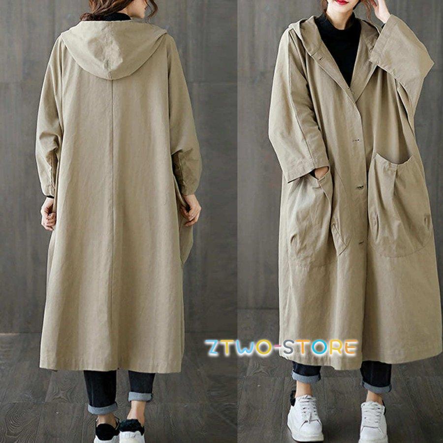 モッズコート レディース ロングパーカー 大きいサイズ ロング コート