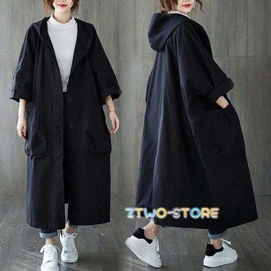 モッズコート レディース ロングパーカー 大きいサイズ ロング コート