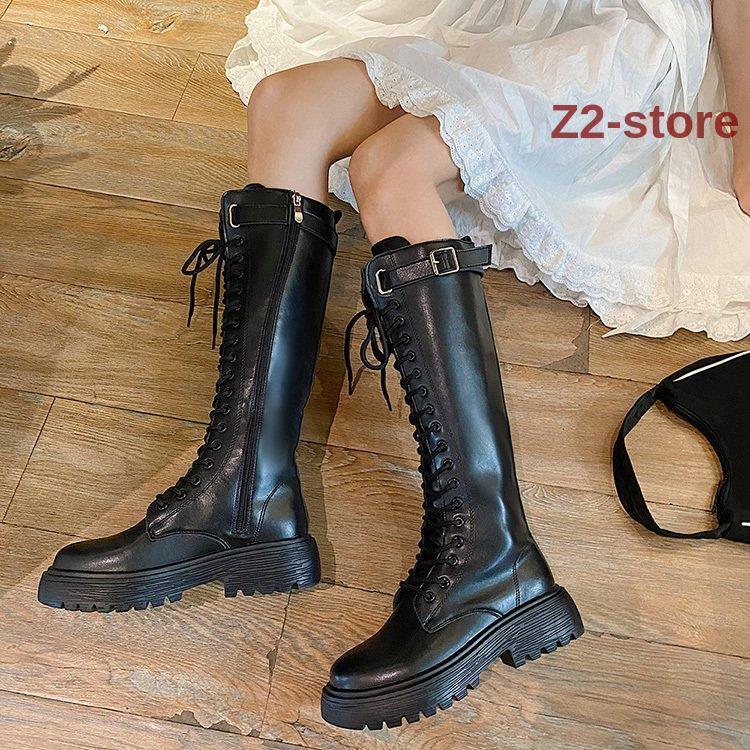 ファッション 単品購入可 ブーツ レディース 秋冬 ジョッキーブーツ 厚底靴レザーシューズ ピンヒール 黒 ラウンドトゥブーツ ウエスタンブーツ 歩きやすい 美脚 カジュアル通勤通学 Eeqomcnjim Tritop Com Br