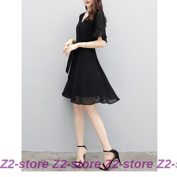 ワンピース レディース きれいめ 40代 夏 膝丈ワンピース 半袖 Vネック