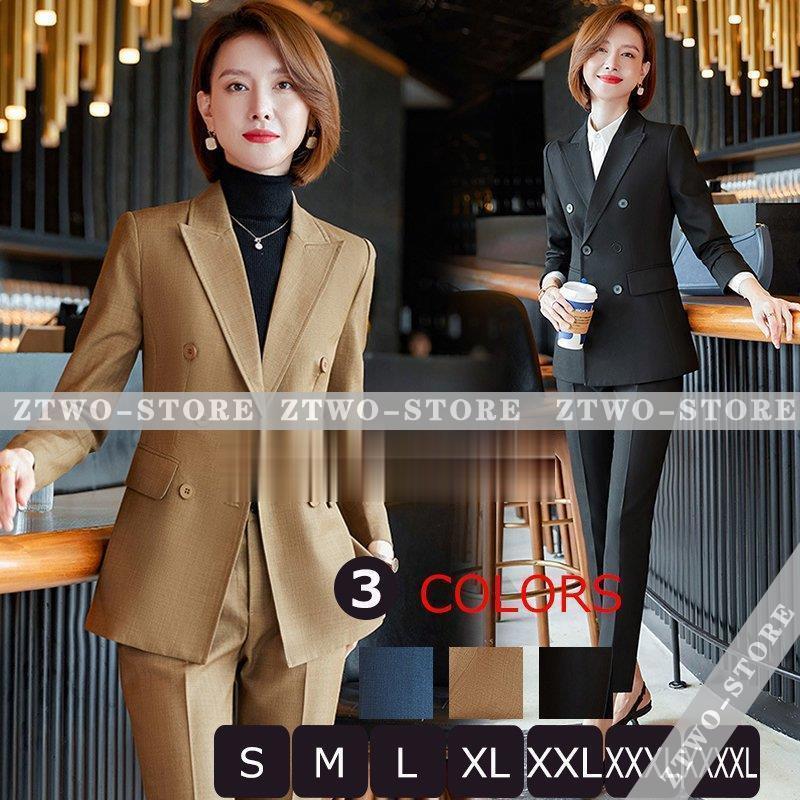 商品コード パンツスーツ秋レディースパンツセット ジャケット パンツ テーラードジャケット 九分丈パンツ 通勤秋冬スーツ ビジネス オフィス フォーマル大きいサイズ 大人 日本入荷 Www Superavila Com
