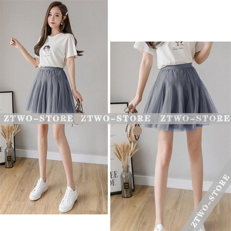 レディース チュールスカート 膝上スカート 夏 春 プリーツスカート