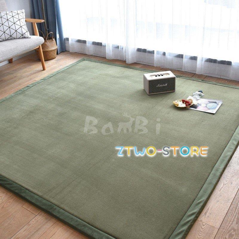 ラグ　カーペット　マット　200×250 厚み20mm グリーン カーペット ラグマット 絨毯 おしゃれ ラグ 厚手 洗える 北欧 200 250
