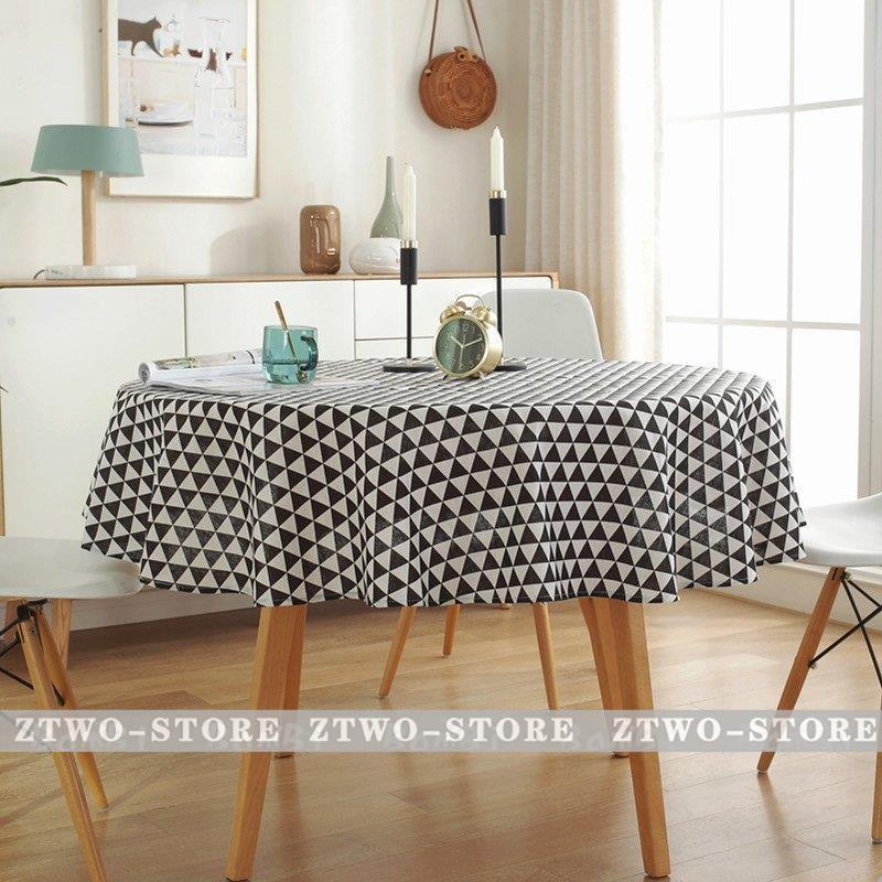 テーブルクロス 北欧 おしゃれ テーブルセッティング 布 円形 丸型