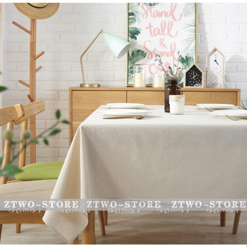 テーブルクロス 北欧 おしゃれ テーブルセッティング 白 リネン