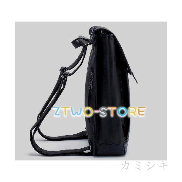 リュックリュックサックズレディースバックパック黒シンプルおしゃれPU