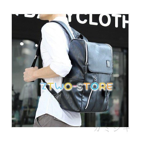 リュックリュックサックズレディースバックパックおしゃれ黒無地PUレザーシンプルトラベル旅行通学バッグ大容量29240代50代 リュックリュックサックズレディースバックパックおしゃれシンプル無地