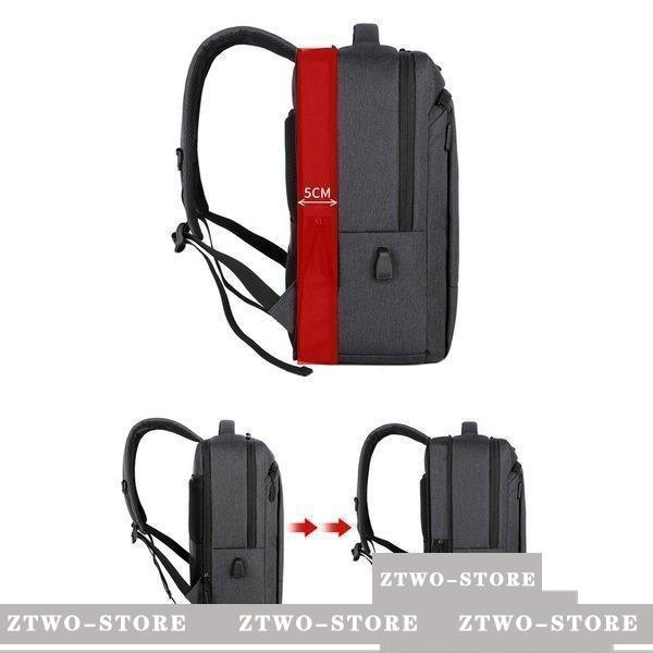 リュックサックジネスリュック 防水 ビジネスバック メンズ 30L大容量バッグ 鞄 黒 ビジネスリュック 学生 USB充電 多機能バッグ安い 通学 通勤 出張 旅行｜ztwo-store｜04