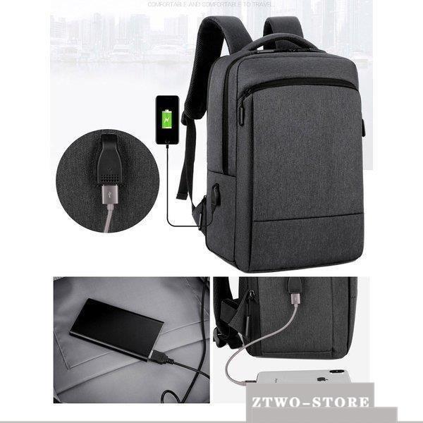 リュックサックジネスリュック 防水 ビジネスバック メンズ 30L大容量バッグ 鞄 黒 ビジネスリュック 学生 USB充電 多機能バッグ安い 通学 通勤 出張 旅行｜ztwo-store｜10