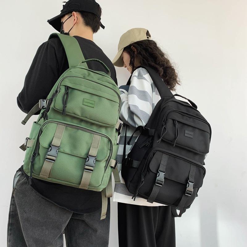 リュックレディースメンズキャンバスバッグ口折れロールトップ
