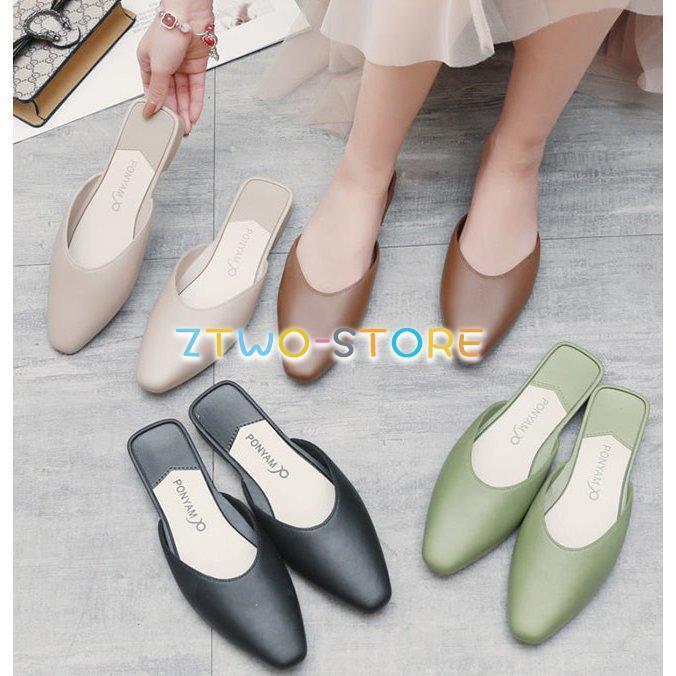 ビニールサンダル ミュール 前ふさがり ローヒール 太ヒール チャンキーヒール レディース つっかけ スリッパサンダル ルームシューズ オフィス Ztwo14 Xie126 Z2ストア 通販 Yahoo ショッピング